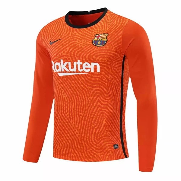 Camiseta Barcelona Portero ML 2020/21 Naranja